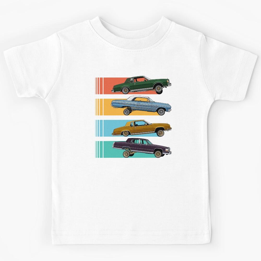 Vintage Lowrider Cars Kids T-Shirt 110