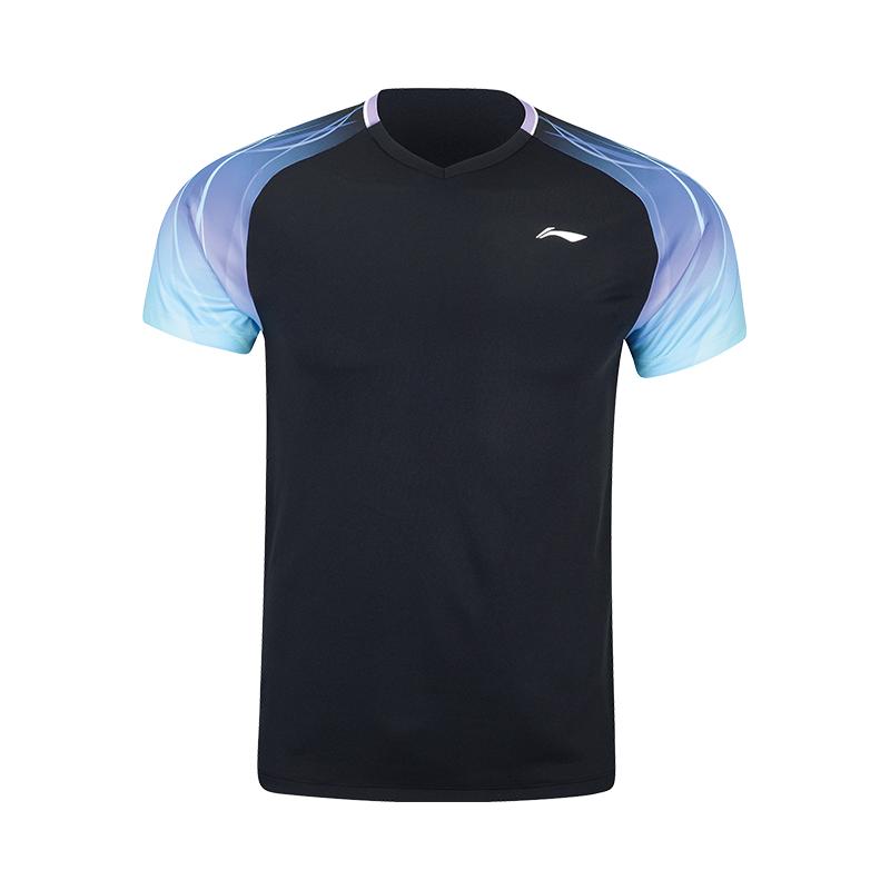 Li Ning Table Tennis Collection Table Tennis Clothing Sets Unisex Black AATW009-1