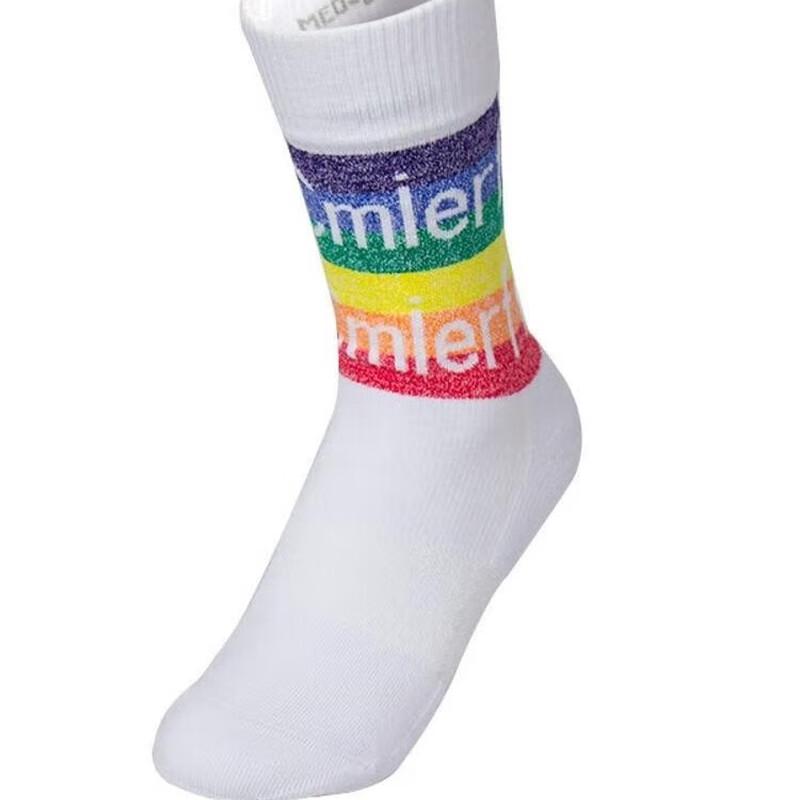 

Cmierf Kuect Rainbow Lucky Sports Socks 3-Pair Pack M