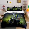 Motorcycle Racer with Branding. Bedding Sets Duvet Cover Sets Duvet Covers Pillowcases(1*Duvet Cover 2*Pillowcases Without Duvet Insert)