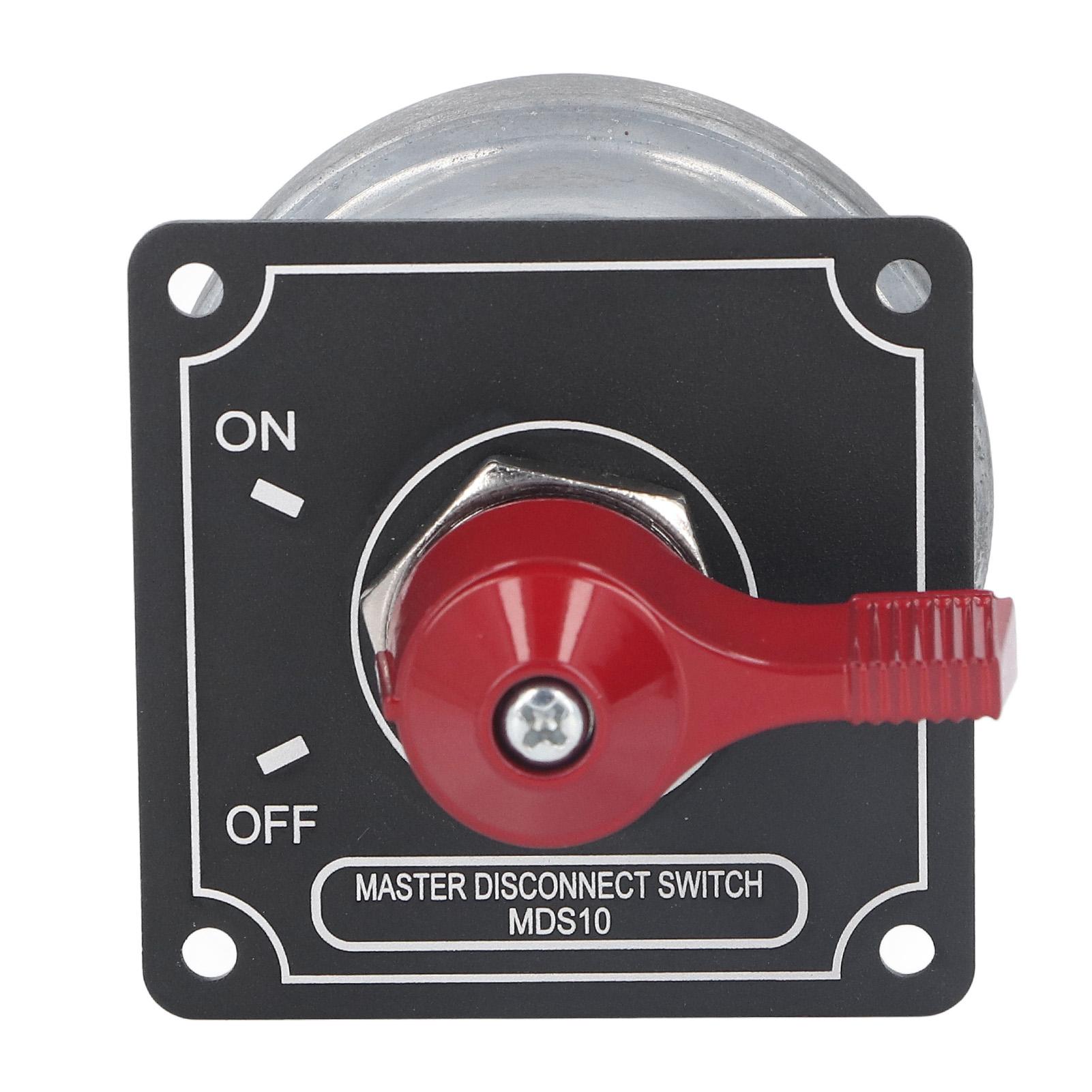 

2,5-дюймовый ручной главный выключатель аккумулятора 125A, мощный выключатель аккумулятора DC12V для