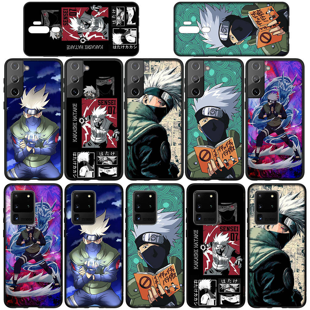 Etui na telefon do iPhone 17 15 16 Plus Redmi Note 14 12 11 13 Pro Max Huawei P30 P20 Lite OPPO A60 A40 A80 A38 A54 Kakashi Hatake Silikonowe Pokrowiec Naruto
