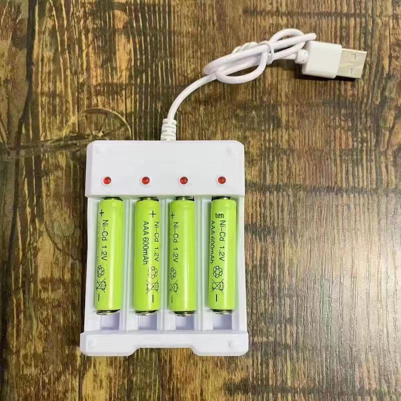 Rechargeable Nickel-Cadmium and NiMH Battery Set - No. 5 & No. 7 Large Capacity Batteries, Spot Delivery