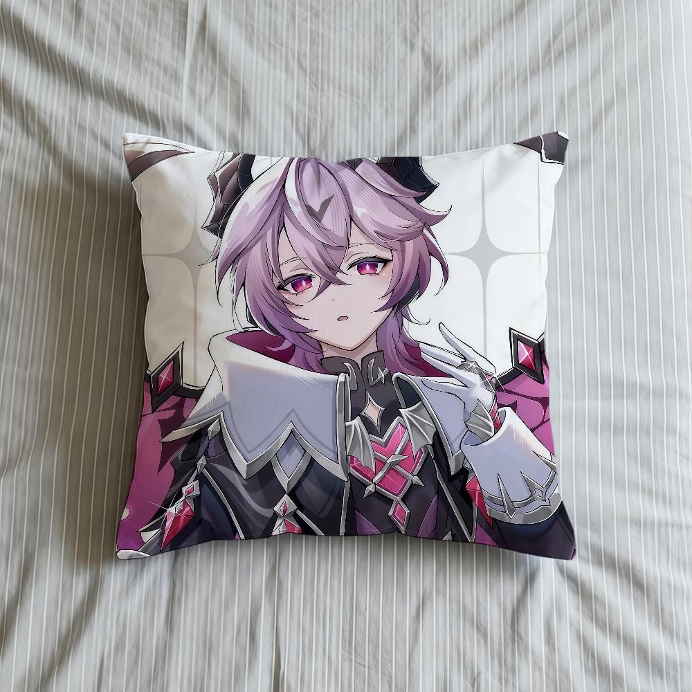 Cushion Genshin Cover Soft Case For Durin Sofa Living Impact Room Home Comfortable Office Decor Protective Pillow Covers