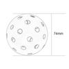 12 Pieces Pickleball Balls Standard Specifically Designed Practice Accessories for Sanctioned Tournament Play Outdoor Courts