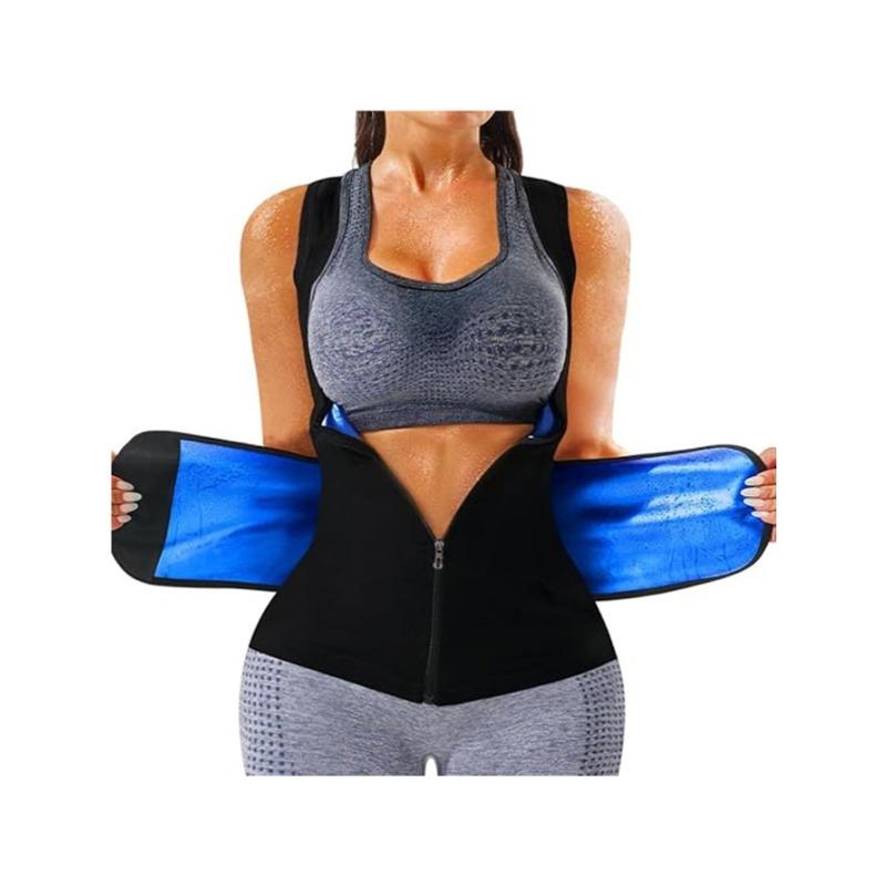 Women Sweat Waist Trainer Body Shaper Gym Fitness Yoga Slimming Vest