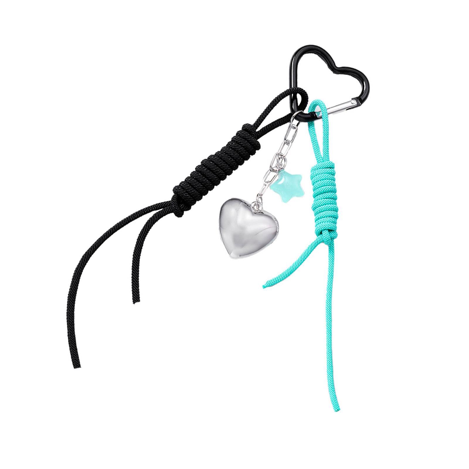 

3D Брелок с перцем чили в форме сердца и звезды Привлекательный брелок с перцем чили с подвеской в виде сердца и звезды для пар или друзей 1