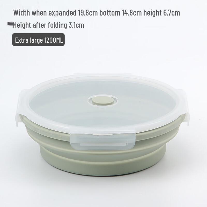Wutuo Foldable Silicone Lunch Box Set