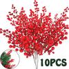 Frosted Faux Cedar Sprays for Christmas Tree, Wreath, Floral Arrangement, Vase, Winter Holiday Décor