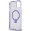 Guess Guhmn61Hrsgsu Iphone 11 / Xr 6.1 Fioletowy/Purple Hardcase Ring Stand Script Glitter Magsafe