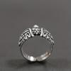 New Ins Eagle Wings Ring Men and Women Angel Feather Ring Dark Cold Wind Opening