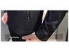 Men's Retro PU Leather Motorcycle Jacket with Stand Collar