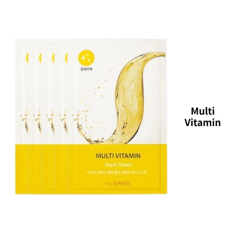 The Saem Bio Solution Mask Sheet Bundle Set - 5 Types