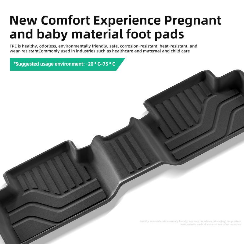 Compatible TPE Floor and Trunk Mats for Nissan Kicks '25 Models