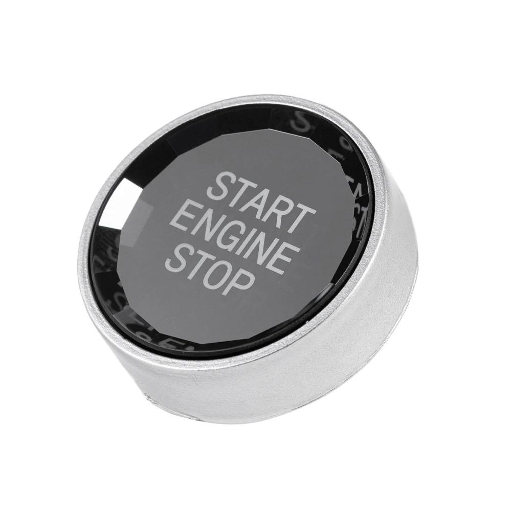 2025 Hot Racing Grills Crystal Car Start Engine Stop Switch Button Replacement Cover For Mercedes Benz A B CLA GLA GLB Class W17