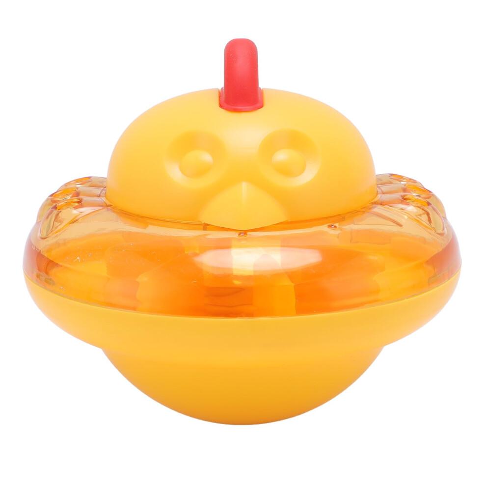 Interactive Cat Dispenser Slow Feeder Toy with Wobbly Base for Cats and Small Dogs