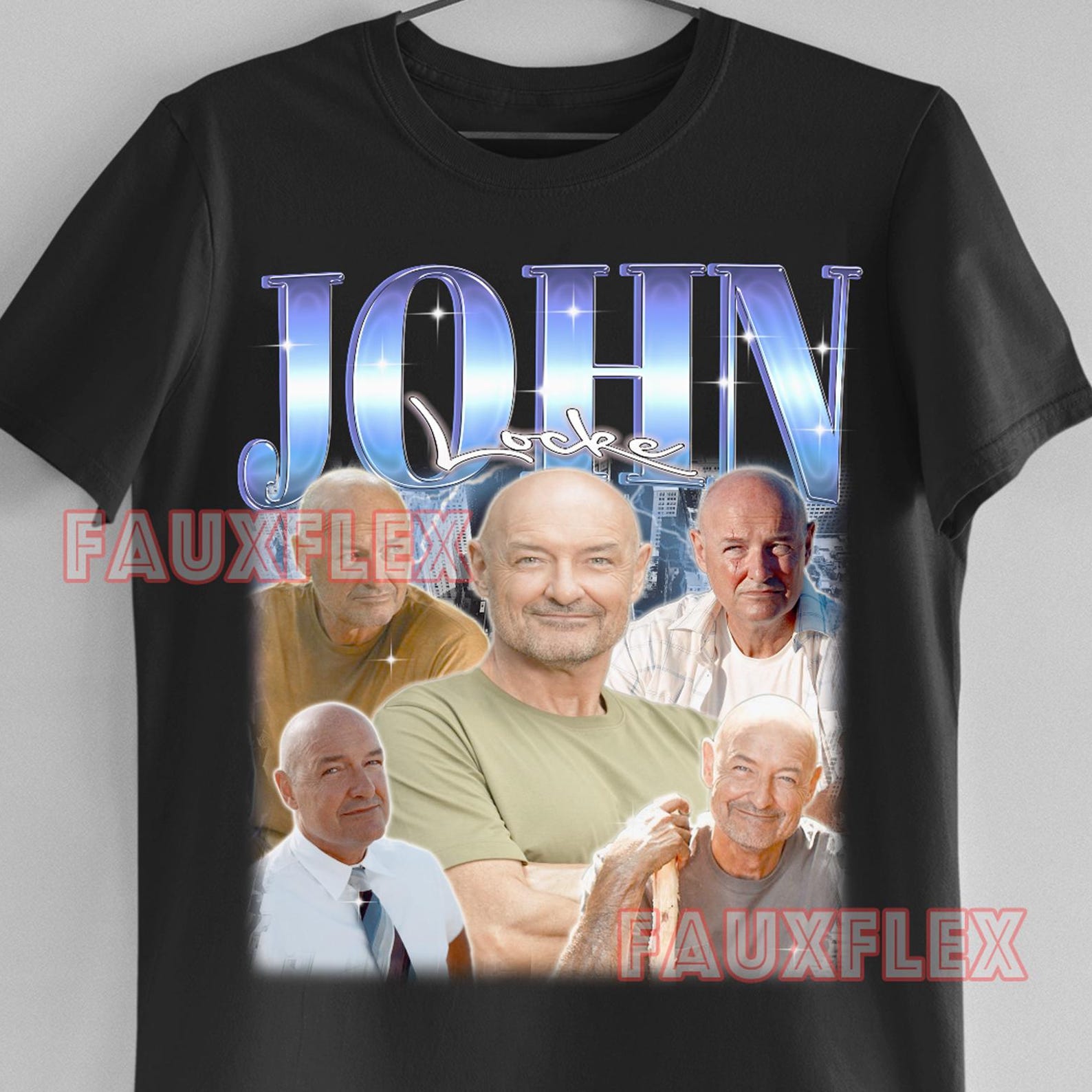 Ретро-футболка JOHN LOCKE - Винтажная футболка John Locke 90-х, Футболка Терри О Квинна, Футболки в честь Терри О Квинна, Футболки для фанатов Джона Локка L