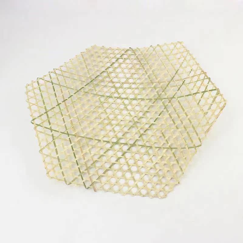 Handmade Bamboo Sieve - Creative Woven Kitchen Decoration