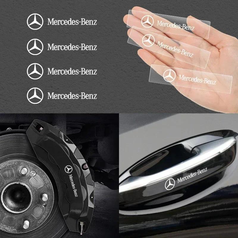 Car Stickers emblem Auto Decor Decals Window Wiper Stickers for Mercedes Benz AMG A B R G Class GLK GLA CLA GLB GLC C200 W176 DV1