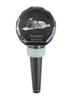 Norwegian Elkhound, Norsk Elghund, Gray – Crystal Bottle Stopper, Unique Wine Stopper with Photo |