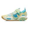 Li Ning All City 9 V2 Youth Edition Low Top Children's Basketball Shoes Yellow Green Unisex ABPR055-5