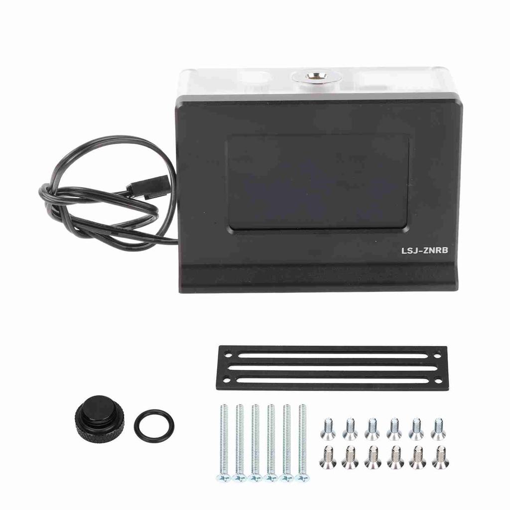Computer Monitor Multifunctional Intelligent Digital Screen Display CPU Indicator for Waterflow Temperature Monitoring