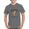 2023 Summer Crewneck T-shirt Student Minimalist Commuting Sports Quick Dry Short Sleeve Sloth Cartoon Breathable Loose