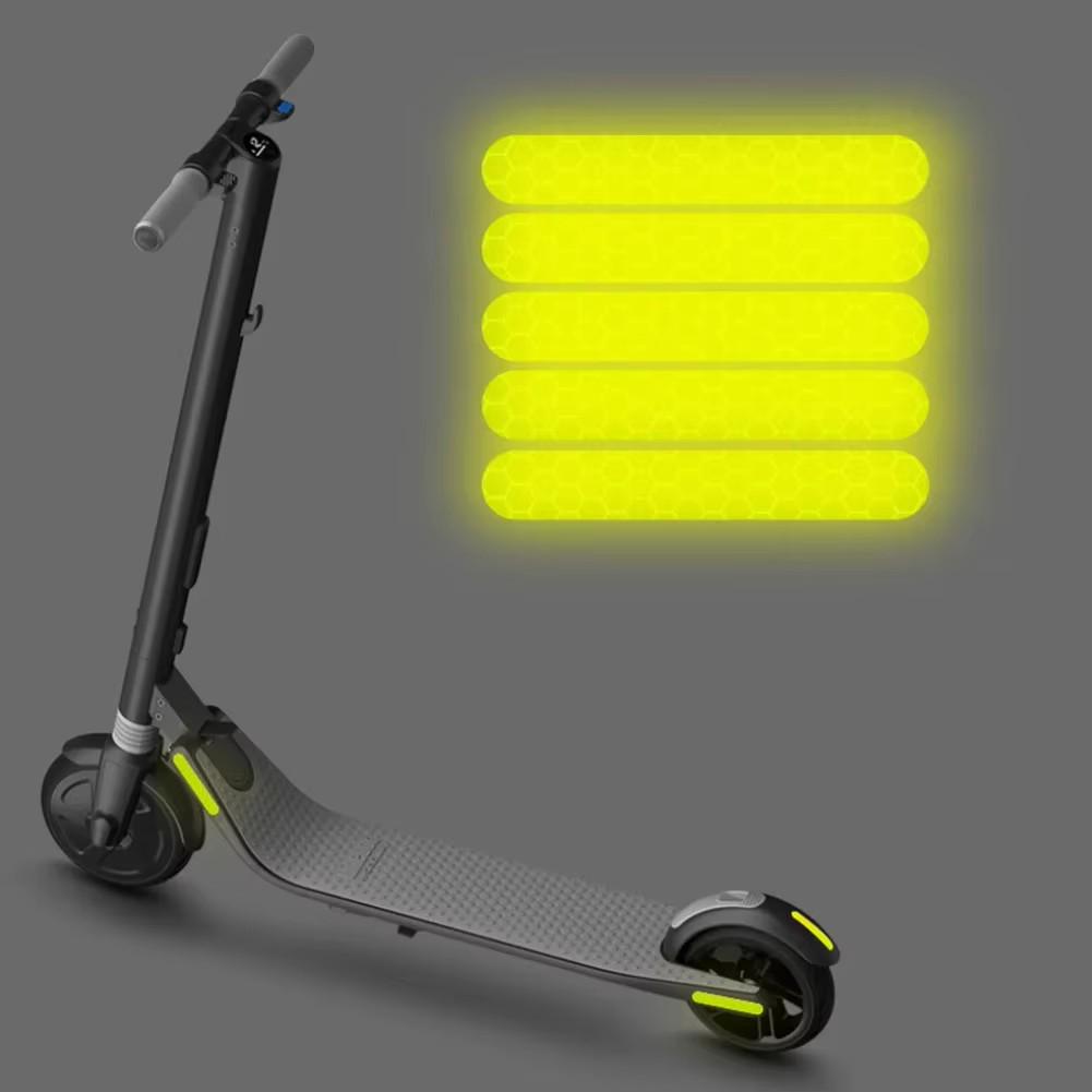 Xiaomi Electric Scooter Reflective Pedal Stickers - Universal Night Riding Decoration