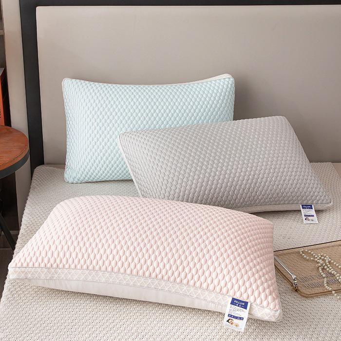 Ice Silk Pillow: Ultra-Soft, Cervical Support, Sleep Aid for Adults
