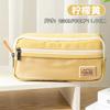 Pencil Case Large Capacity Pencil Pouch 3 Layers Zipper Pen Bag Office Stationery Organizer Simple Sturdy Transparent Pencil Bag