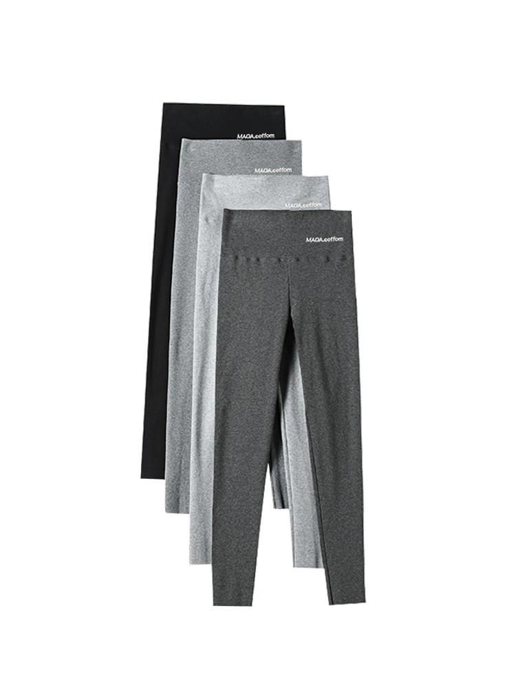 Plus-Size Women's Fleece-Lined Slimming Leggings for Autumn and Winter - Warm, Thick, Wearable Outdoors, Suitable for 200 Jin