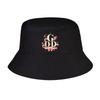 Floral Faith Letters Ribbon Charm FisherUnisex Hat Winter Cap
