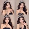 Birthday Crown Headwear Princess High-End Crown Girls Hairpin Headband Children Little Girl Headband Bridal Hair Accessories