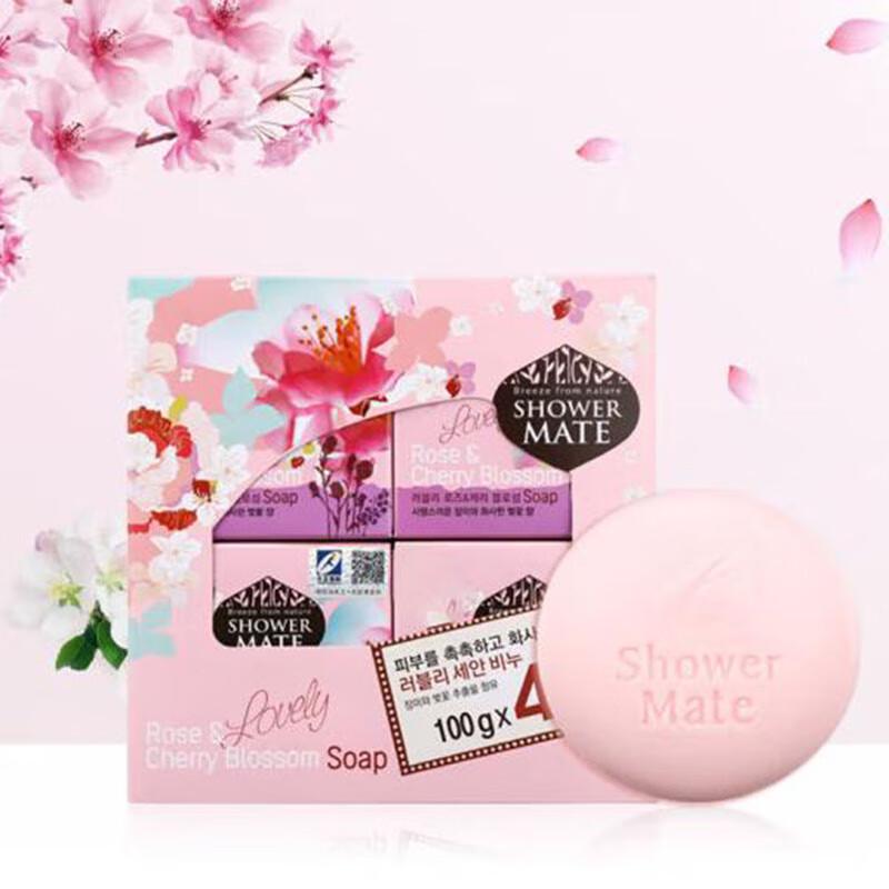 Набор мыла Aekyung KCS с ароматом розы и цветущей вишни