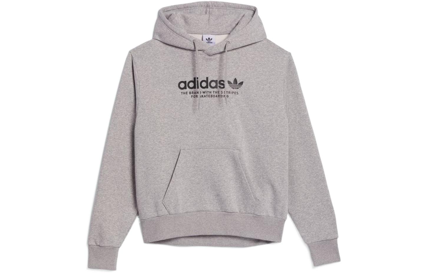 Adidas Originals Sweatshirts Unisex Gray Hooded Moderate Other HM2585 XXL
