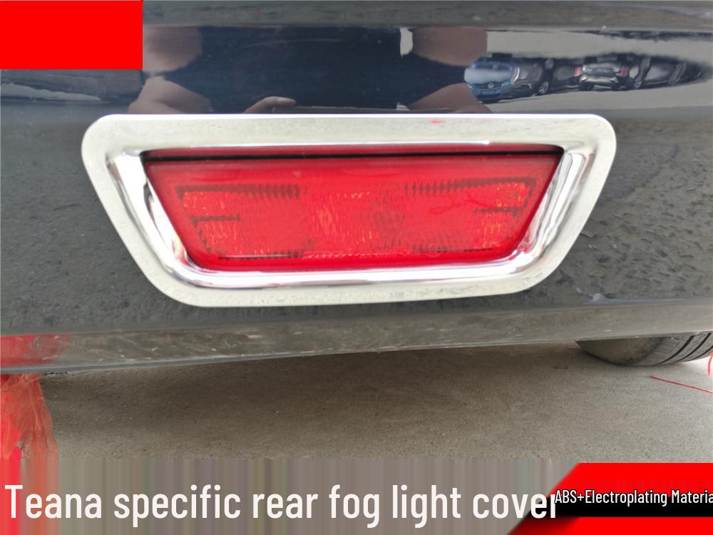 Teana 08-15 New Gen Front/Rear Headlight & Fog Light Covers with Eyebrow Design