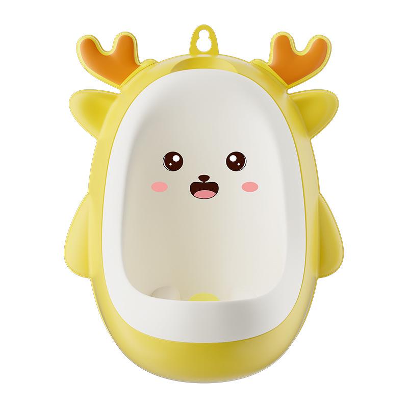Boys' Cartoon Wall-Mounted Urinal Pee Device