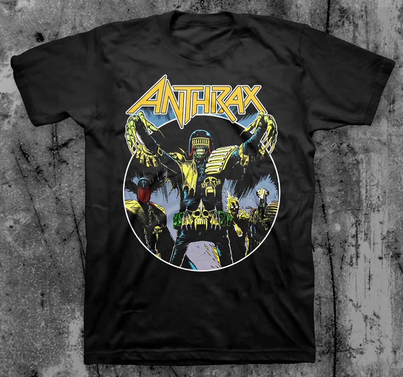 

Anthrax Band Album Concert Tour Gift Unisex Tee Shirt Cotton Full Size High-end Luxury Is for Both Men and Women Top Y2k - Me... S разноцветный