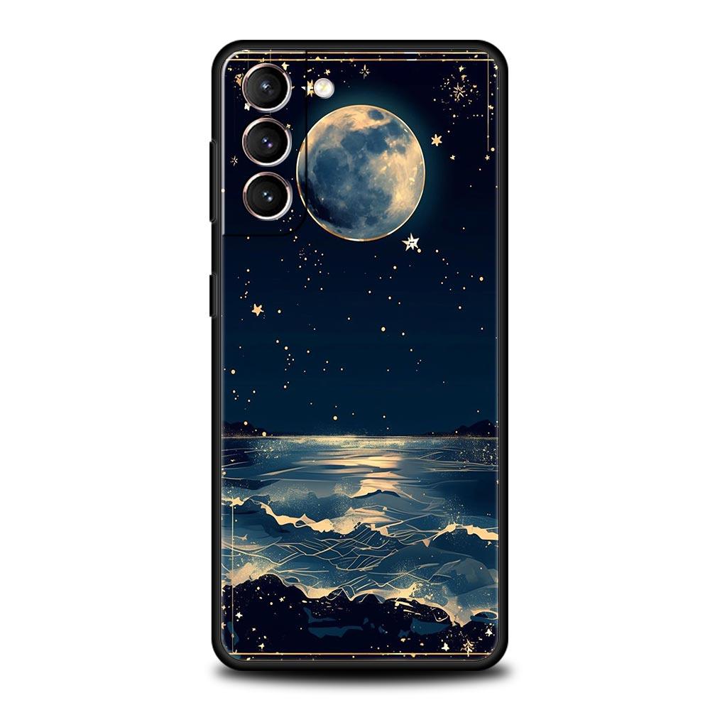 Fashion Starry Sky Stars Phone Case Cover for Samsung Galaxy S26 S25 S24 S23 S22 S20 S21 FE Ultra S25Edge S10 Plus 5G Soft TPU