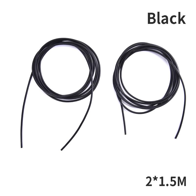 2Pcs 1.5M Carp Fishing Soft Silicon Rig Tubing Fishing Anti Tangle Rig Tube