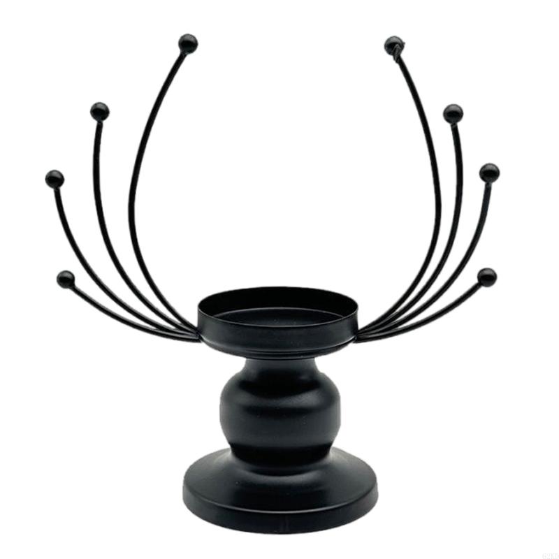 62KD Iron Holder Decorative Candlestick Holder for Formal Event for Friend Candelabra Elegant Decorations