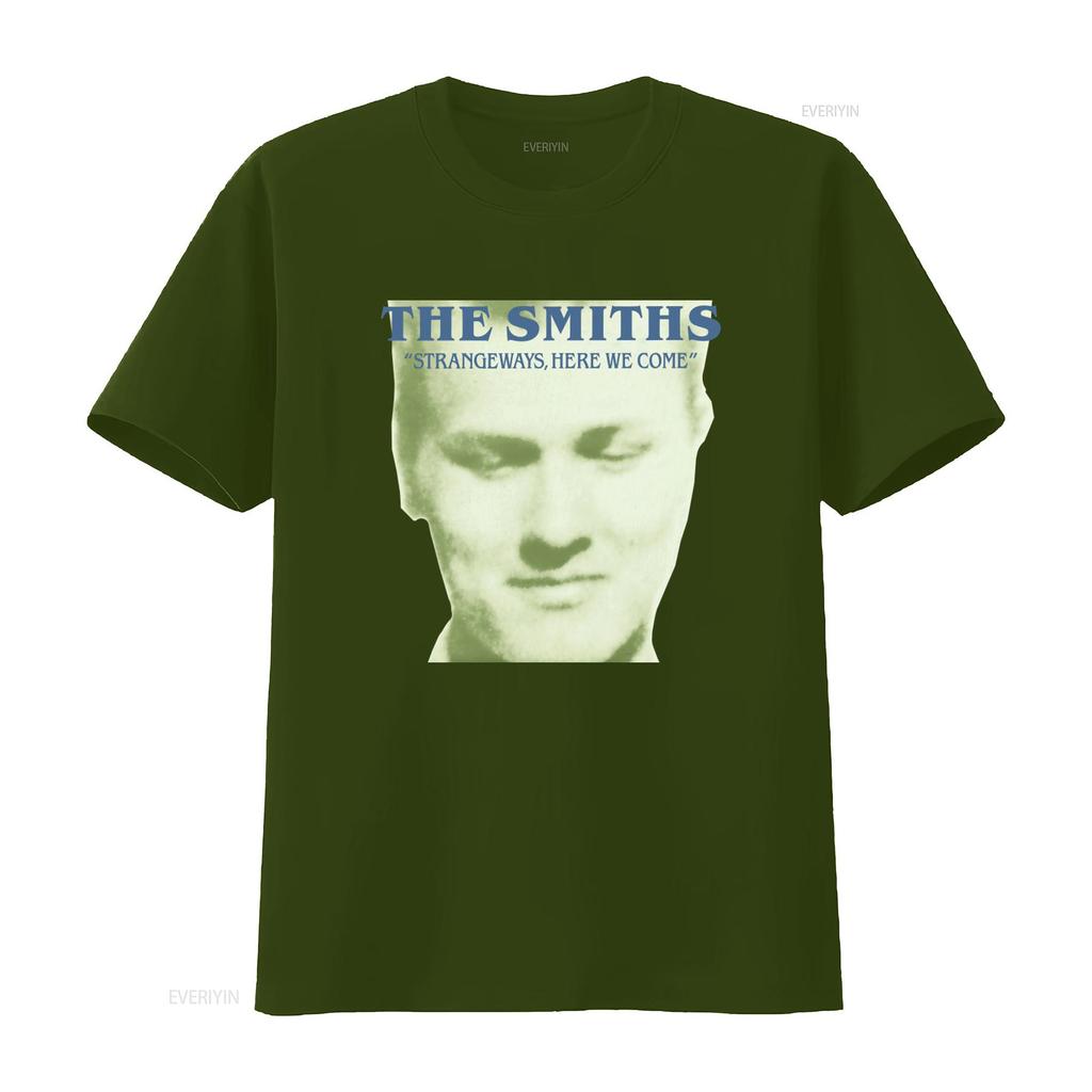 The Smiths Strangeways Here We Come T Shirt Rock Band Print Vintage Washed Streetwear Top For Everyday Wear Graphic Stylish