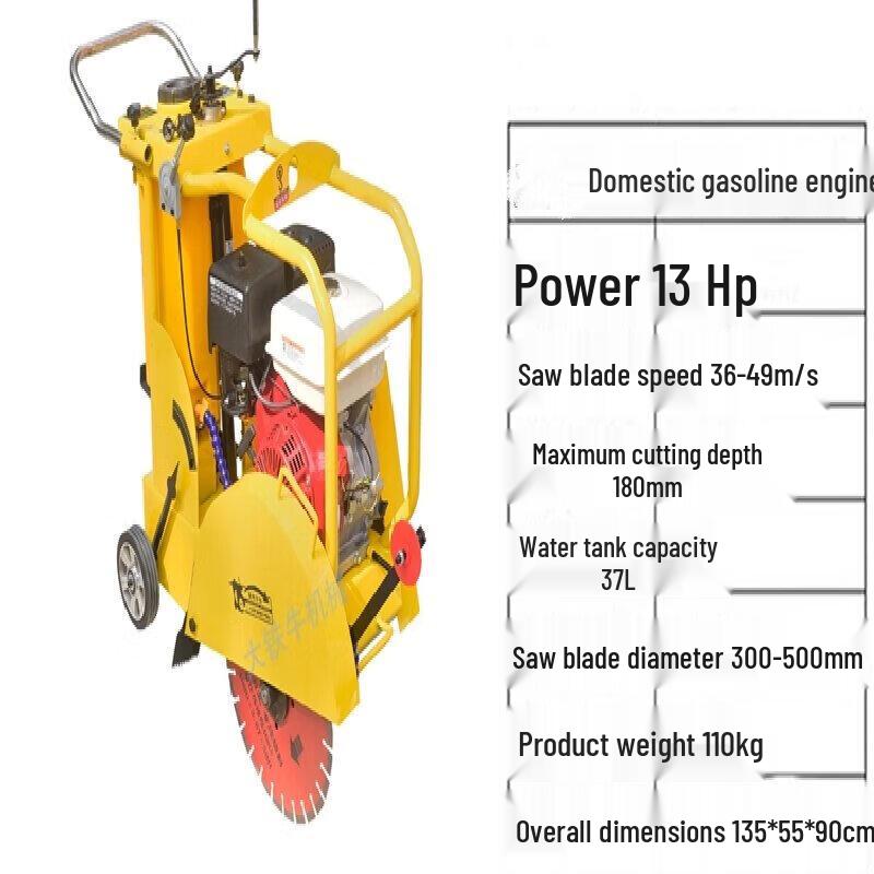 

Kedehe Electric Concrete Road Cutter CN plug (adapter included)