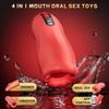 Male Masturbator–Penis Trainer Vibrator with 9 Vibration & 3 Suction, App Penis Pump Blowjob Stroker for Endurance Training, Adult Sex Toy