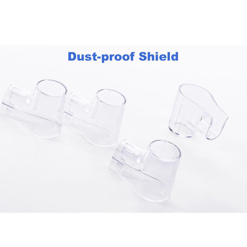 1 Set Draagbare Roterende Elektrische Tandenborstel met 3 Vervangende Borstelkoppen voor Volwassen Tandverzorging