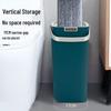 Home Mop Set: One-Step Clean, No-Hand Wash, Thickened Pad, Dual Wet/Dry Use, Includes Bucket for Easy, Lazy Floor Mopping.