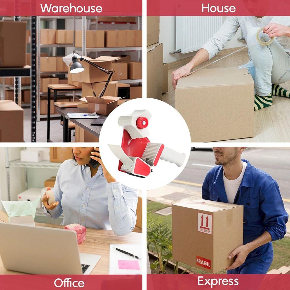 One-handed Operation Packaging Tape Dispenser Capable 5cm Width Packing Machine Tools  Office