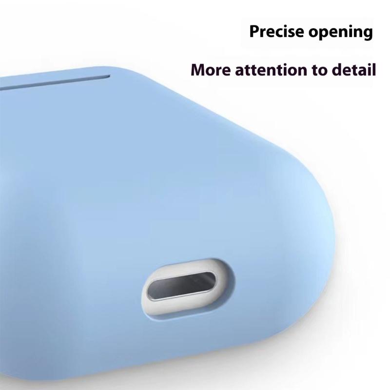 Not Drop Soft Protective Cover Flexible Skin Tight Fit Easy Installation Shock Absorbing Earbud Covers for Earbud 1/2