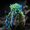 3D Printed Articulated Spider Model, Flexible Animal Figure with Movable Joints for Halloween Home Office Desktop Decor