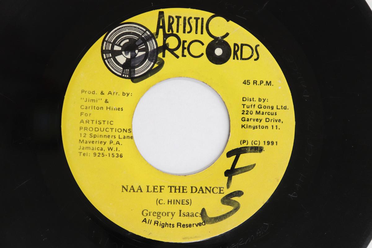 

7inch Record GREGORY ISAACS - Naa Lef The Dance NONE ARTISTIC RECORD 1991 Jamaica Reggae, Ska & Dub Used